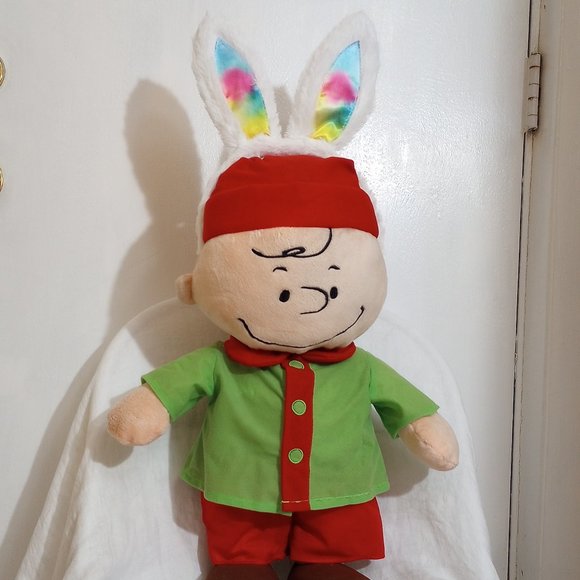 21.5"-Tall Charlie Brown Standing Plush with 2 Costume Add-Ons - Picture 3 of 5